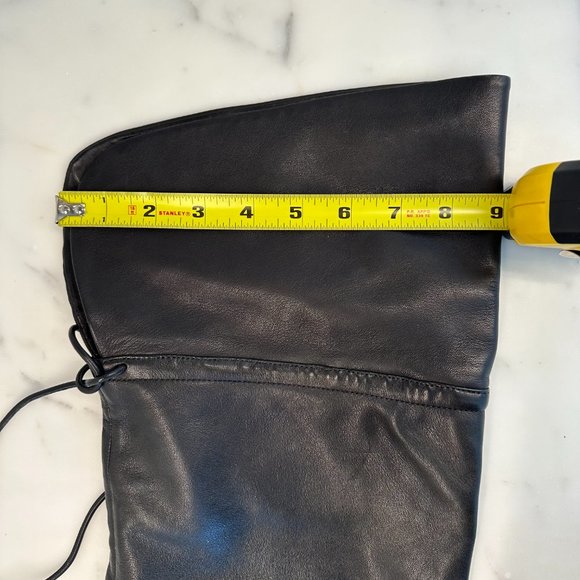 ZIMMERMANN Black Leather over-the-knee Boots Size 41